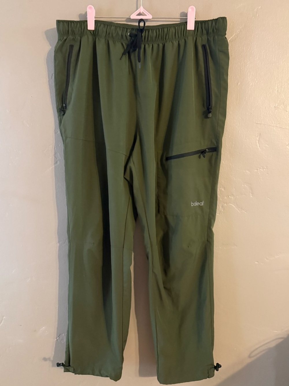 baleaf Women’s Olive Green Outdoor Cargo Pants - Picture 2 of 3